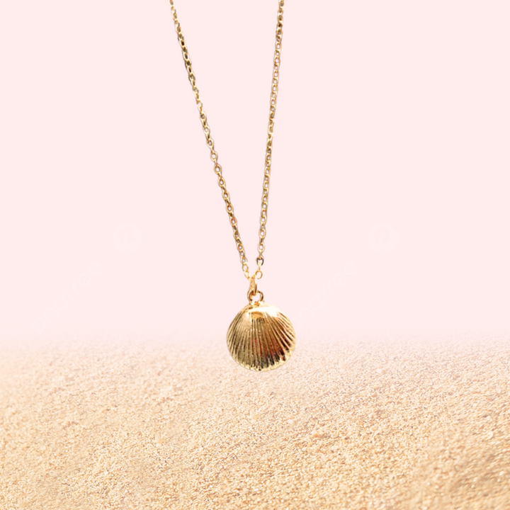 Gold Mini Shell Pendant Necklaces - Beach Collection