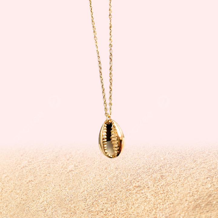 Gold Mini Shell Pendant Necklaces - Beach Collection