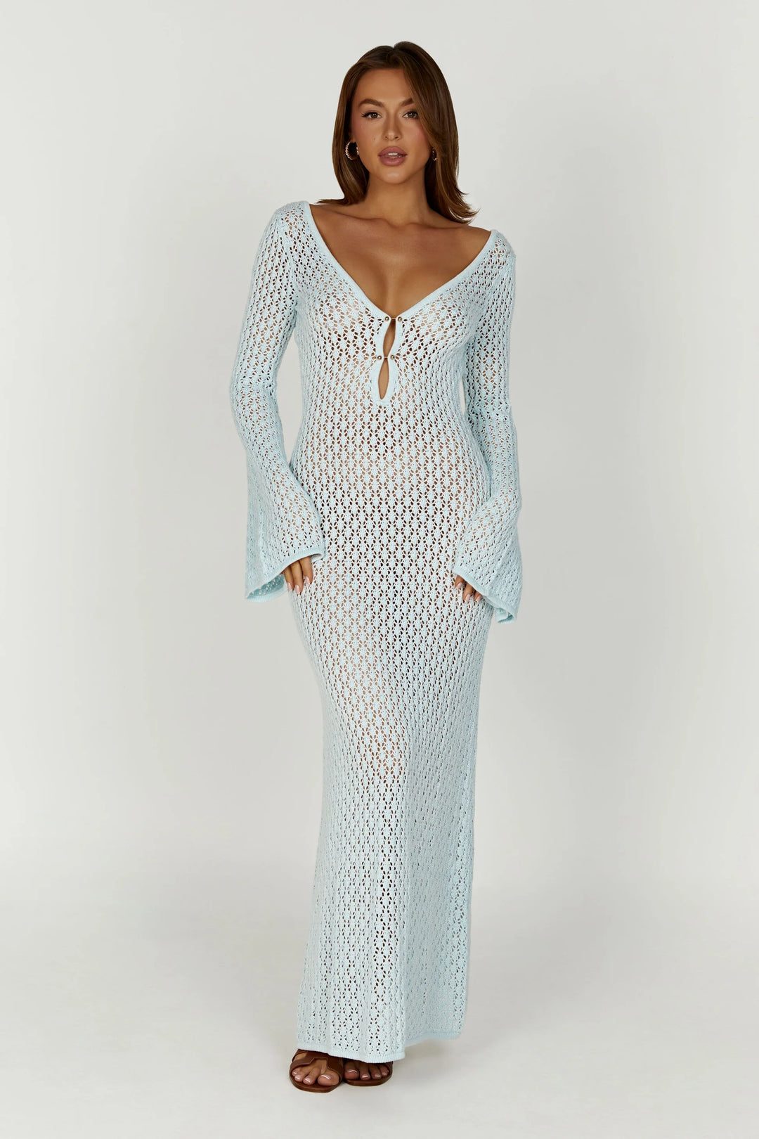 Niki's Crochet Maxi Dress