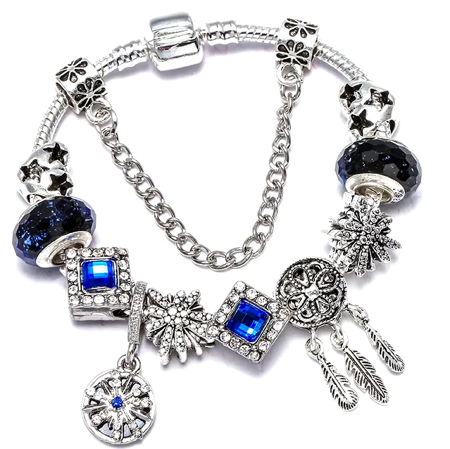 Sapphire Charm Bracelet