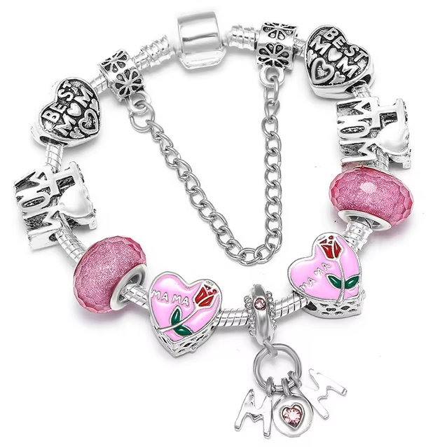 Mothers Charm Bracelet