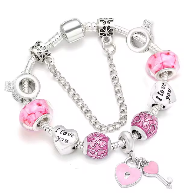 Love You Charm Bracelet