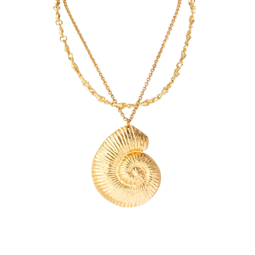 Seashell Pendant Necklace - Beach Collection