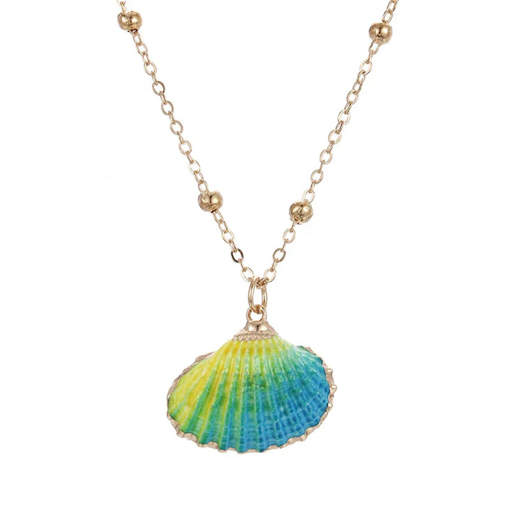 Vibrant Seashell Necklace - Beach Collection